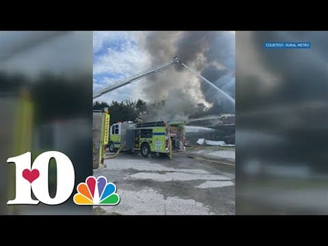 Rural Metro: No injuries reported after structure fire closes section E. Governor John Sevier Hwy