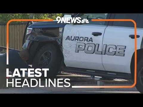 Latest headlines | Aurora Police officer injured in crash while trying to join pursuit of stolen veh
