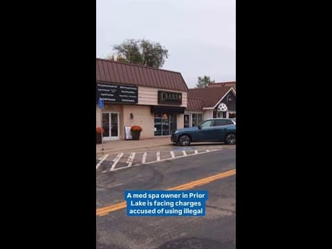 Prior Lake med spa owner charged with giving black market Botox