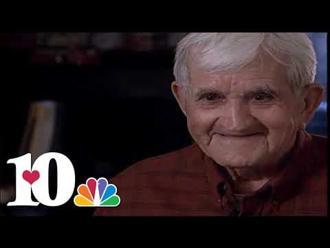 D-Day veteran visits World War II Memorial in DC (2006)