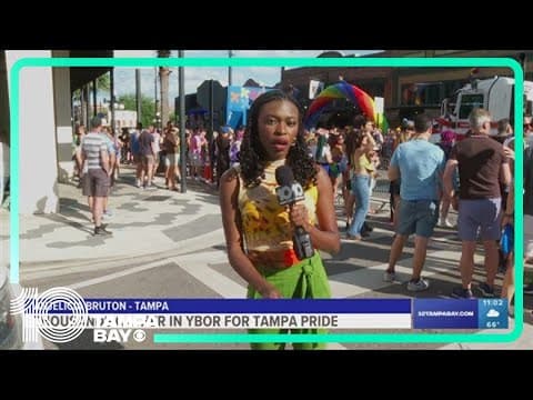 Thousands gather in Ybor City for Tampa Pride