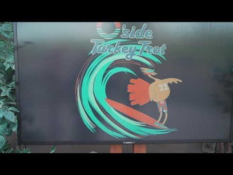 17th Annual Oceanside Turkey Trot 5 Mile or 5K run-walk on Thanksgiving