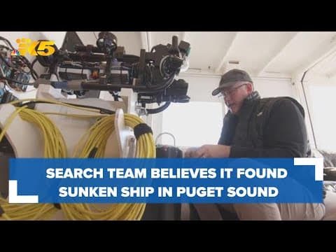 Shipwreck search team says it believes it's confirmed location of historic sunken ship