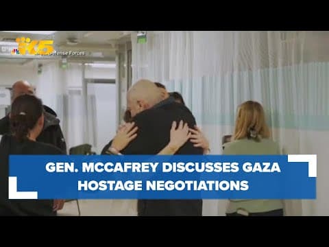 Retired Gen. Barry McCaffrey discusses Gaza hostage negotiations