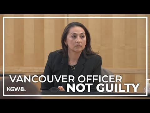 Vancouver officer who threatened to tase suspect in genitals not guilty