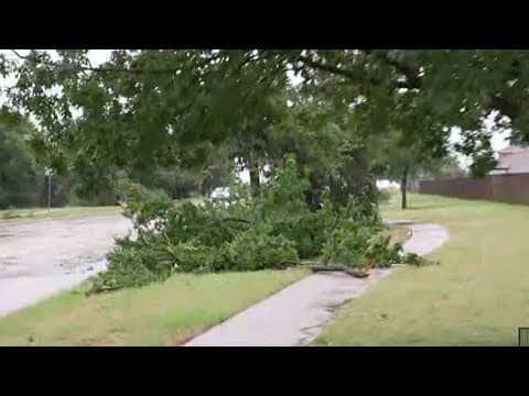 UPDATE: Taking a look at damage from severe weather in Forney, Texas