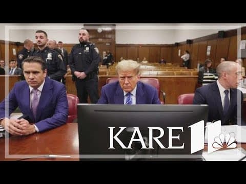 Six jurors selected in Trump hush money trial