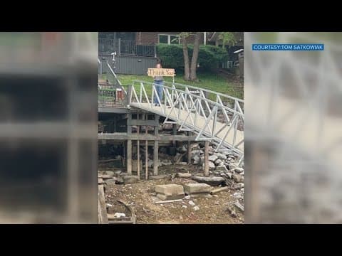 Dandridge neighbor shows appreciation to Douglas Lake clean-up crew