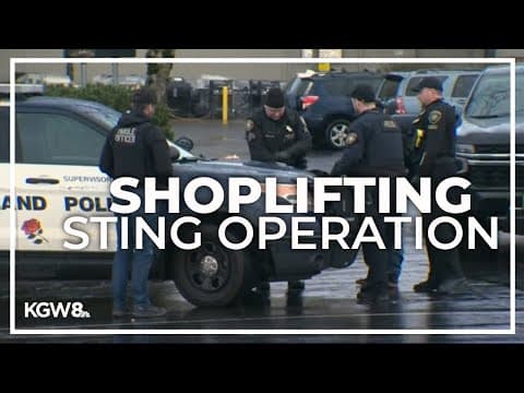 Portland Police continue retail sting operations to hold thieves accountable