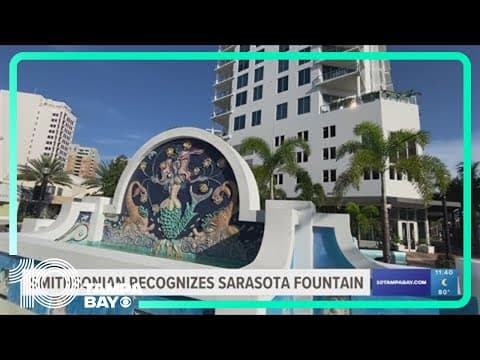 Smithsonian recognizes Sarasota Fountain