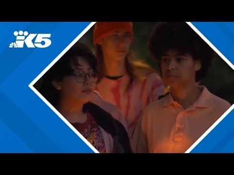 Vigil held for two Kent-Meridian High School students shot, killed days before graduation