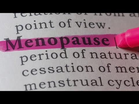 Empowering women through menopause education