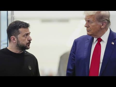 Trump, Zelenskyy speak on possible ceasefire in Russia-Ukraine war