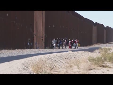 What do the numbers say about immigration along the U.S.-Mexico border?