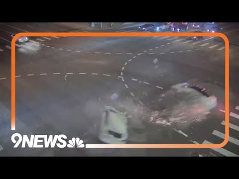 Driver going 97 mph eludes officer, runs red light, hits vehicle with 6 family members