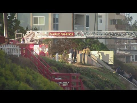 Sunset Cliffs rescue continues through the night into Friday morning