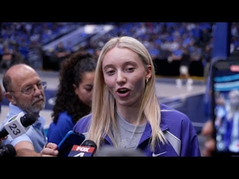 Paige Buckers talks playing Caitlin Clark and Fever, welcoming Cooper Flagg to Dallas