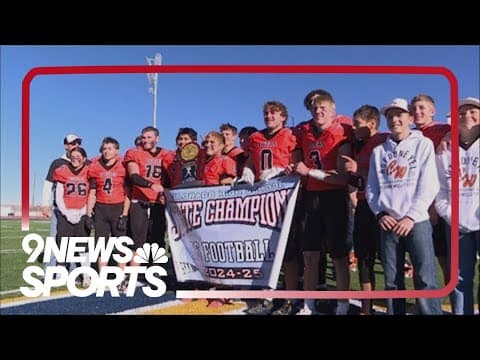 Cheyenne Wells takes down Stratton to win 6-man football title
