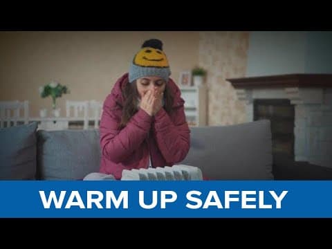 How to heat your home safely during the Arctic Freeze