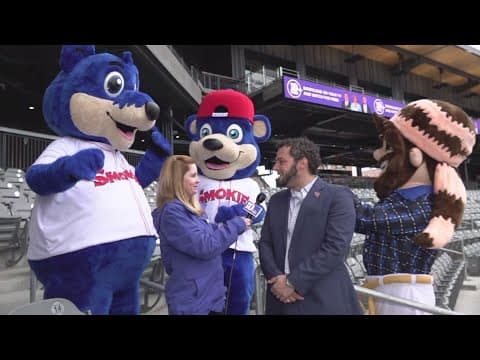New Knoxville Smokies mascots bringing usual sense of fun to baseball matches