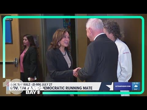 Harris selects Minnesota Gov. Tim Walz as running mate, aiming to add Midwest muscle to ticket