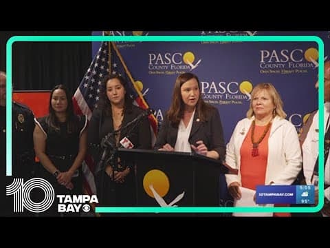 Florida attorney general brings awareness to crisis on national fentanyl prevention in Pasco County