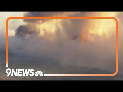 Wildfire west of Loveland continues to grow