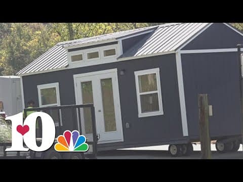 'What a blessing' | Cocke County couple received new tiny home after Helene flooding