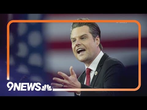 House panel votes to release Matt Gaetz ethics report