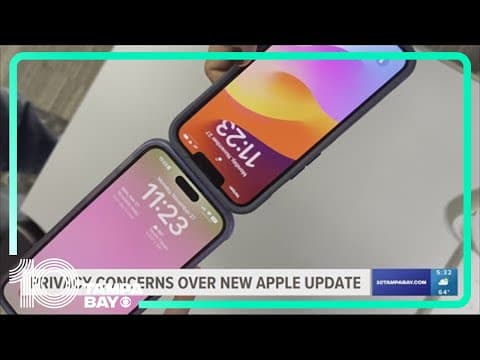 Privacy concerns over new Apple update