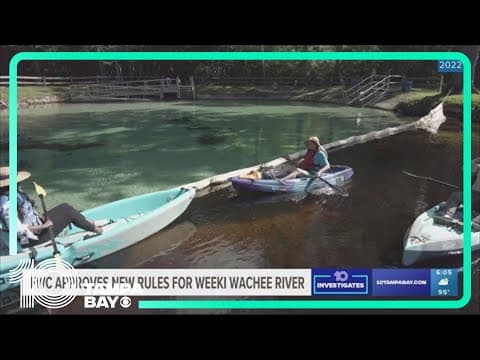 FWC approves new protections for Weeki Wachee river