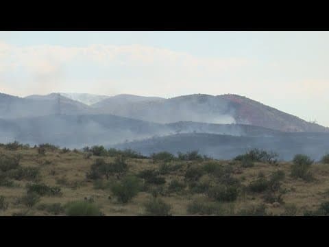Growing fire in Arizona causes mass evacuations