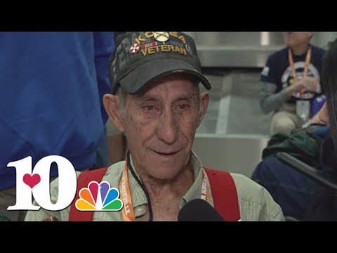 Korean War veteran talks about trip to D.C. to see memorial