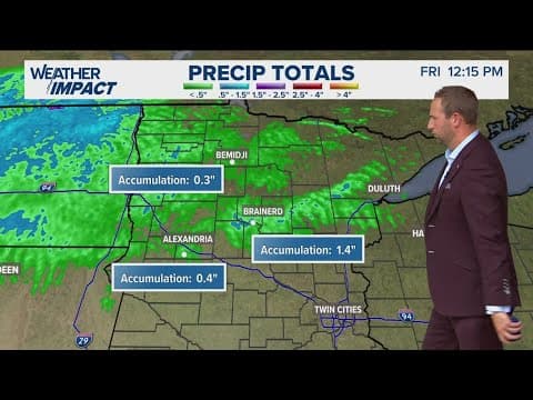 WEATHER: Storms redevelop Friday night