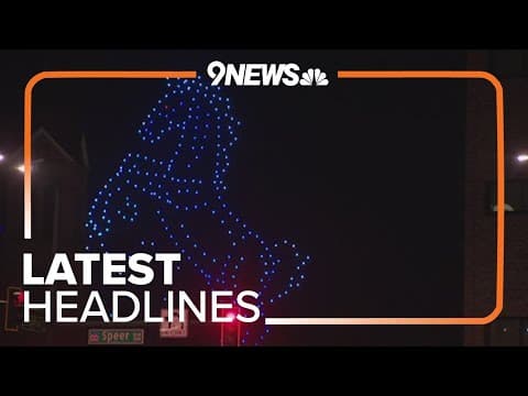 Latest Headlines | A look at Denver's newest holiday drone show