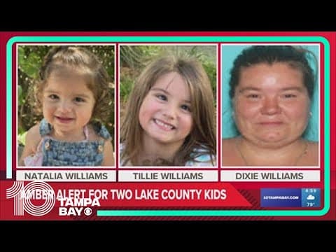 Urgent search underway for 2 missing siblings; Amber Alert issued