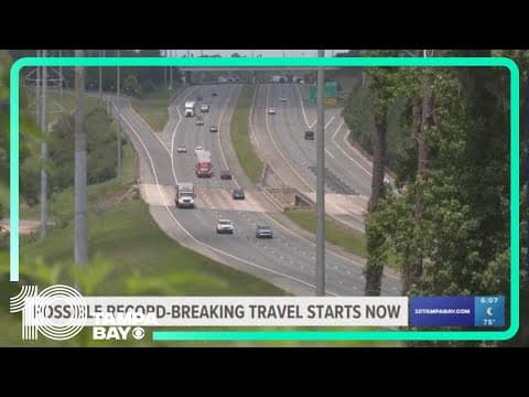 Memorial Day travel rush already underway in Tampa Bay
