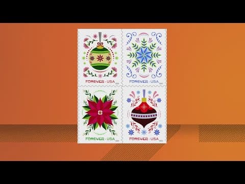 Local artist's work to be featured on USPS holiday stamps