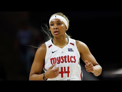 Mystics forward Kiki Iriafen named WNBA Rookie of the Month