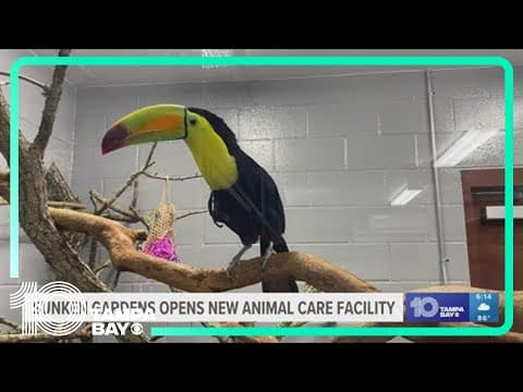 Sunken Gardens opens new animal care facility