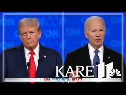 Presidential Debate: Trump, Biden address issues affecting Black communities