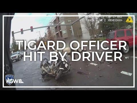 Tigard police officer injured in crash while responding to call