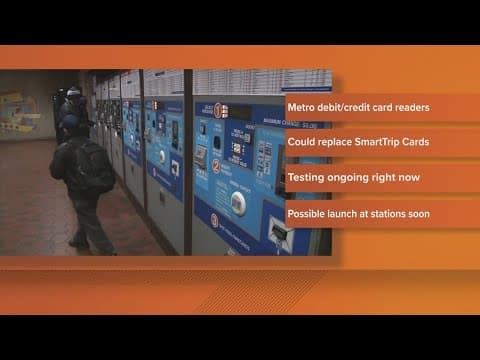 Metro tests tapping credit, debit cards for payment