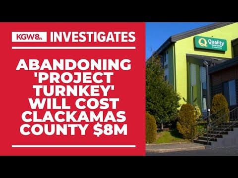 Clackamas County set to lose out on $8M from abandoned transitional housing project
