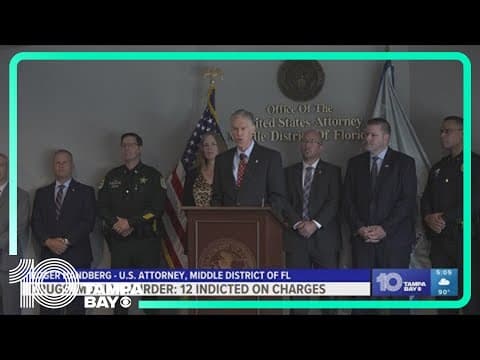 12 people indicted on charges related to massive fentanyl, cocaine operation