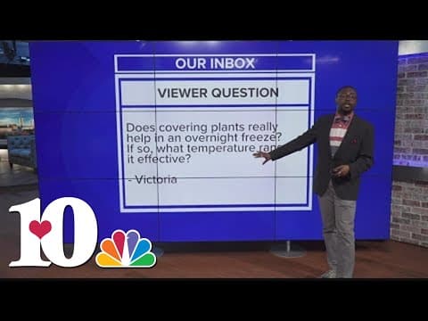 Weather Wednesday: Does covering plants work in frost or freeze conditions?