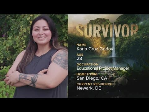 San Diegan competing in 'Survivor' show