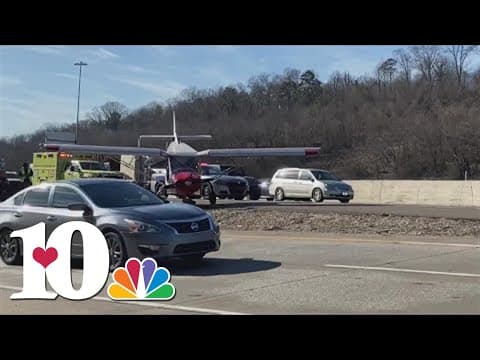 Plane's emergency landing on highway in Knoxville under investigation