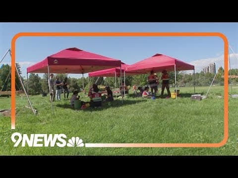 Denver history at City Park being excavated by teen science scholars