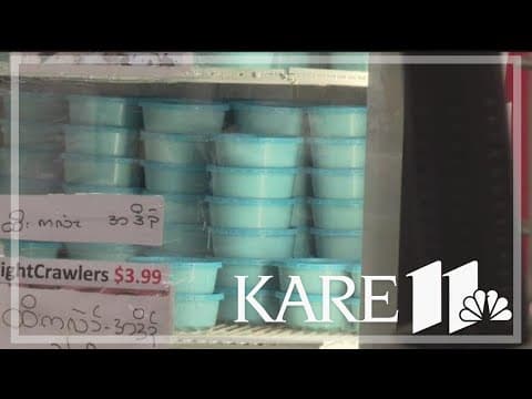 Severe winter cause bait shortage ahead of fishing opener